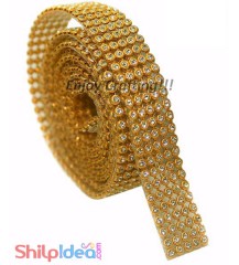 Stone Lace - Golden - 1.25 Meter